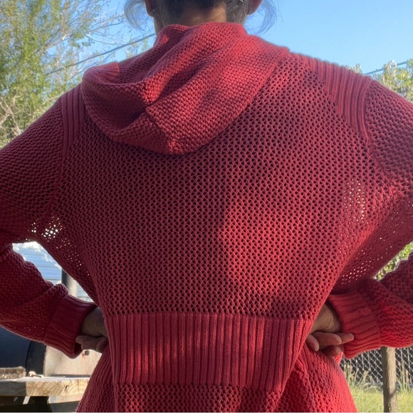 St. John’s Bay Cardigan Hooded Large - Picture 4 of 10